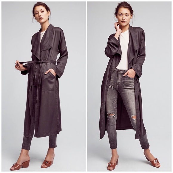 Anthro “Trapunto Robe Coat” by Hei Hei - Picture 6 of 8